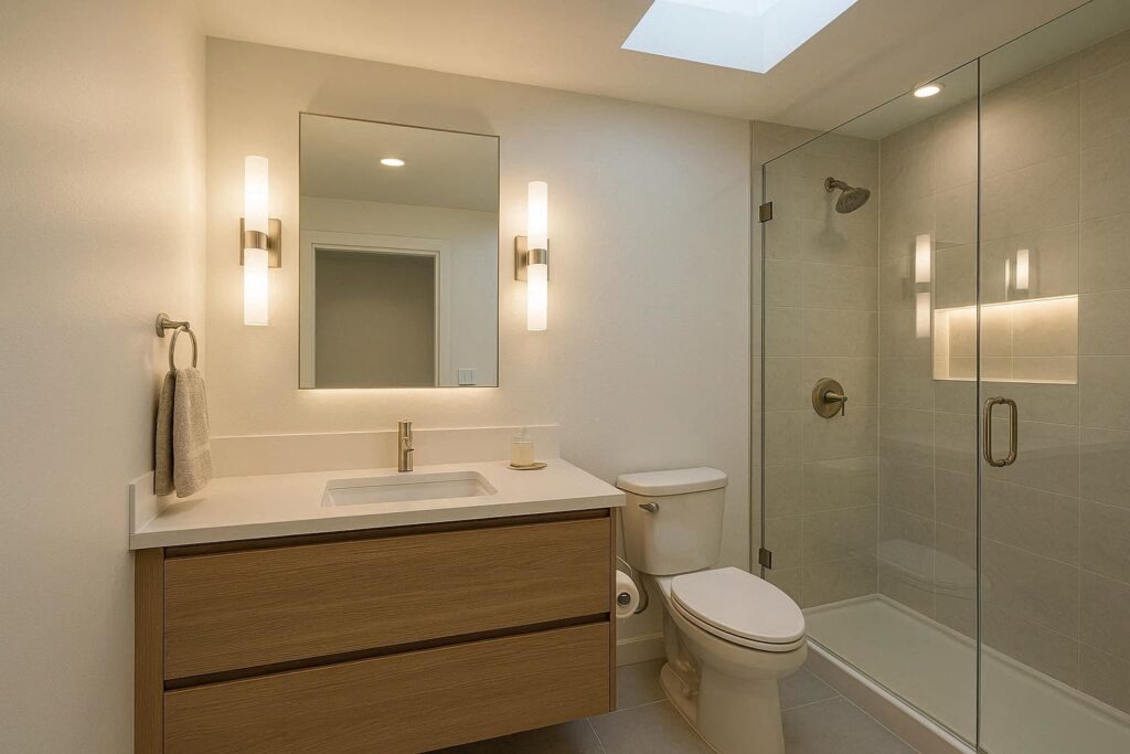 Improve Bathroom Lighting for a Brighter Look