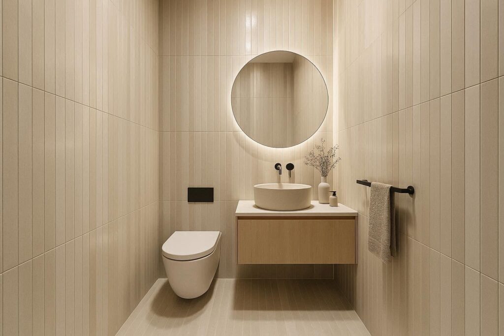 Install Floor-to-Ceiling Tile for Height Illusion