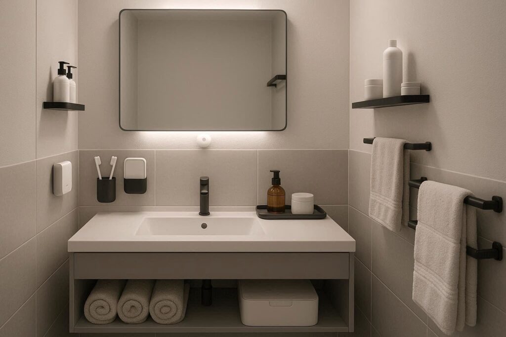 Use Smart Accessories to Keep Your Bathroom Neat and Organized